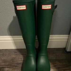 Tall Hunter rain boots
